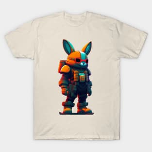 Cyberpunk Bunny Retro Vintage T-Shirt